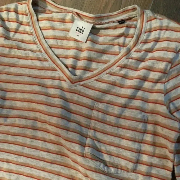 CAbi skipper stripe long sleeve tee - Picture 4 of 5